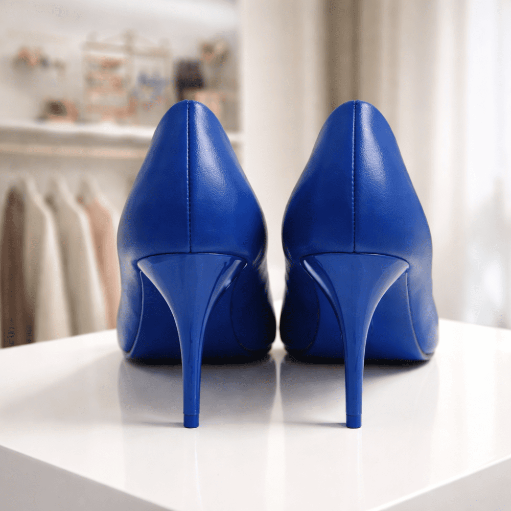 Décolleté Blu Tacco Medio - immagine 4