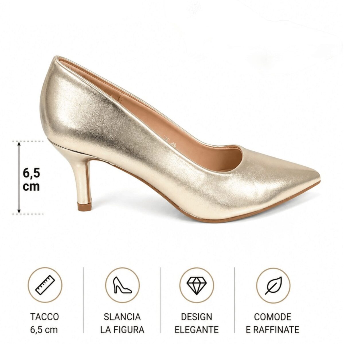 Décolleté Oro - immagine 5