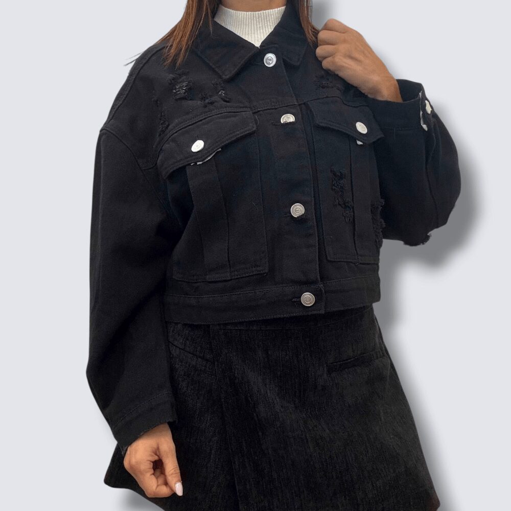 Giacchetto Nero Jeans
