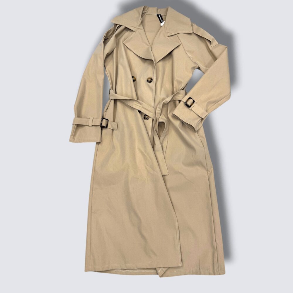 Trench Lungo Camel - immagine 3