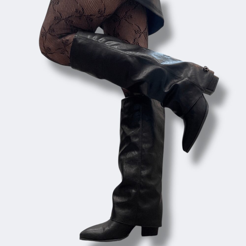 Stivali A Ghetta Neri