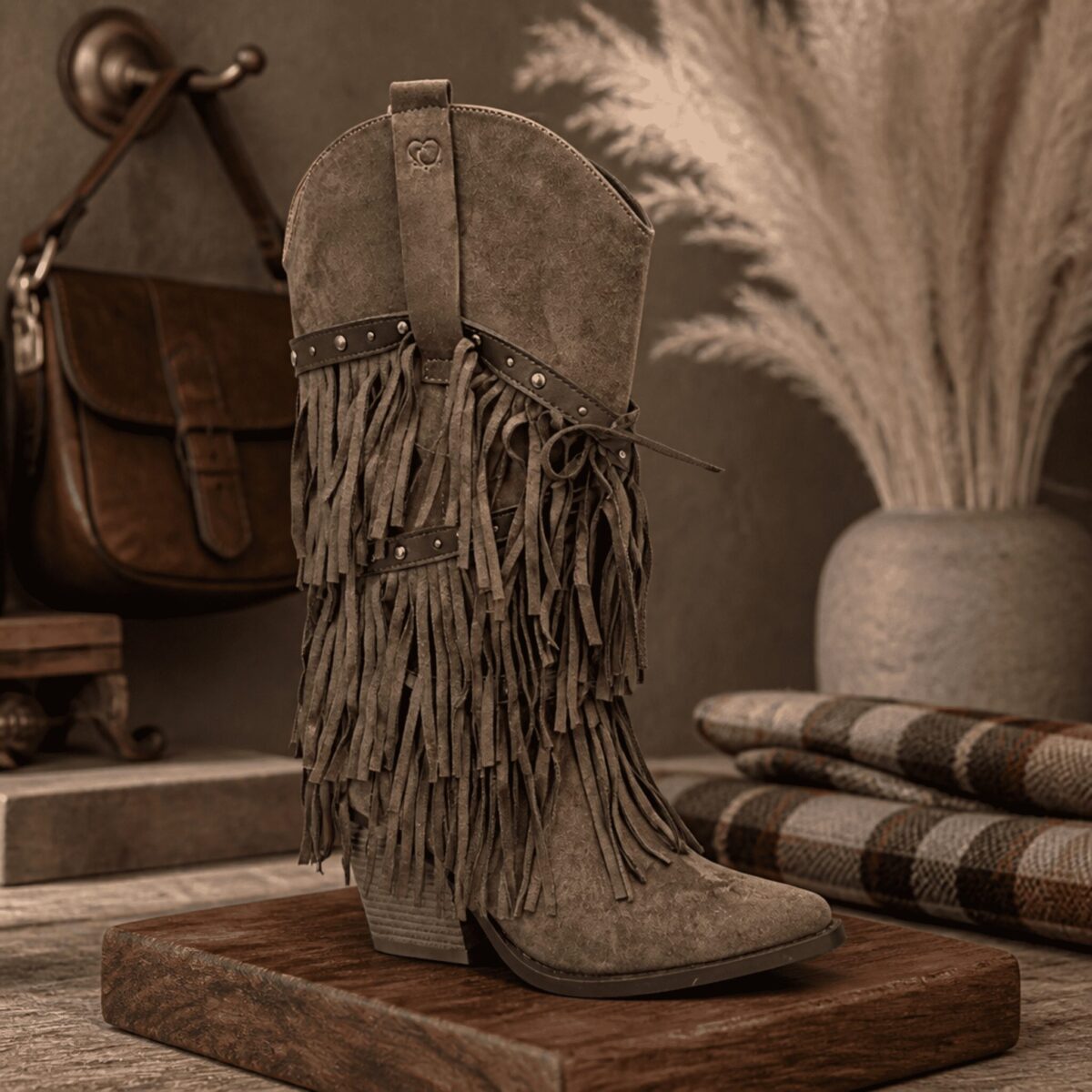 Texano Frange Marrone - immagine 3