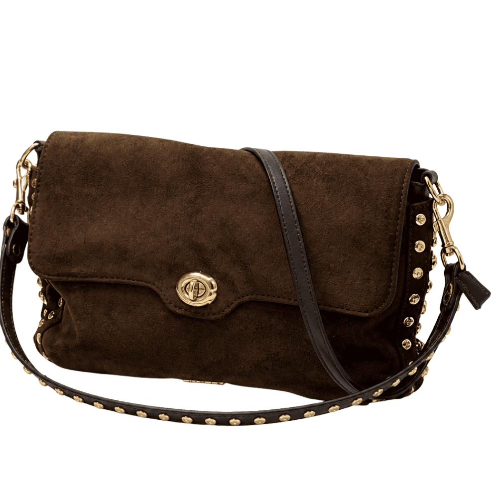 Coveri Borsa Camoscio Marrone - immagine 4